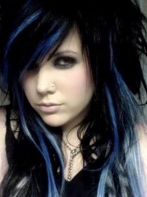 Pastel lavender hair style, soft wavy look inspired by celebrities like Hilary Duff and Kylie Jenner