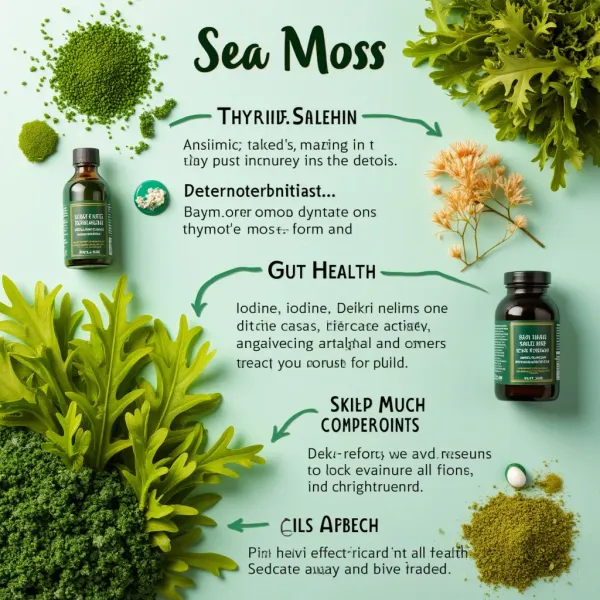 sea moss benefits gel gummies